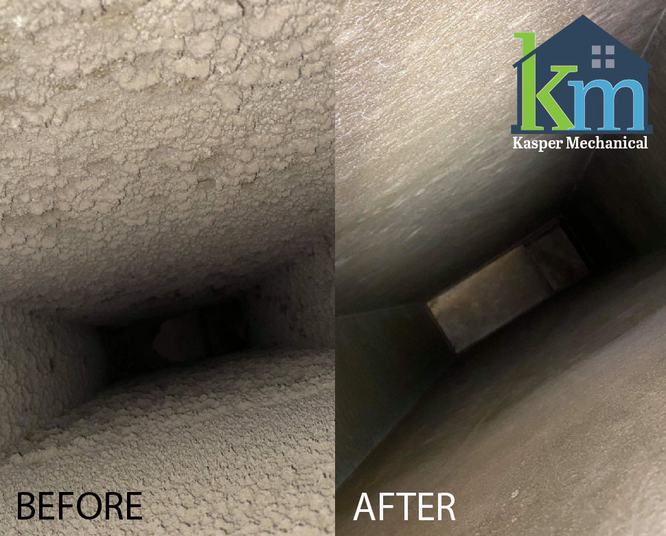 Before And After Duct Kapser Mechanical 01